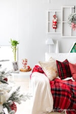 Winter Wonderland Christmas Decorations Home Tour 2021 - The Crafting Nook