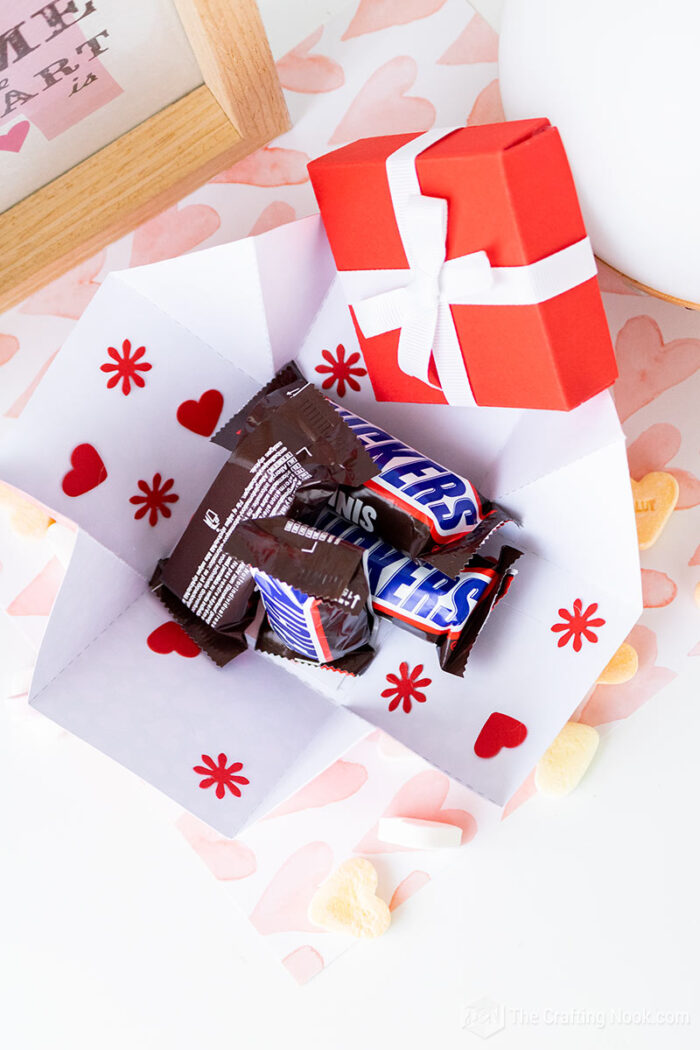 DIY Candy Box for Valentine's Day - The Crafting Nook