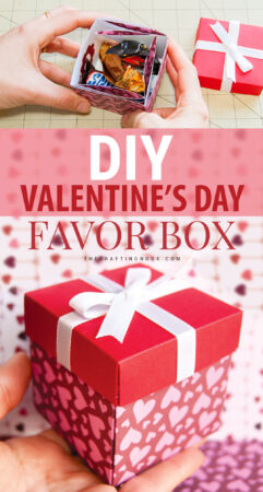 DIY Candy Box for Valentine's Day - The Crafting Nook