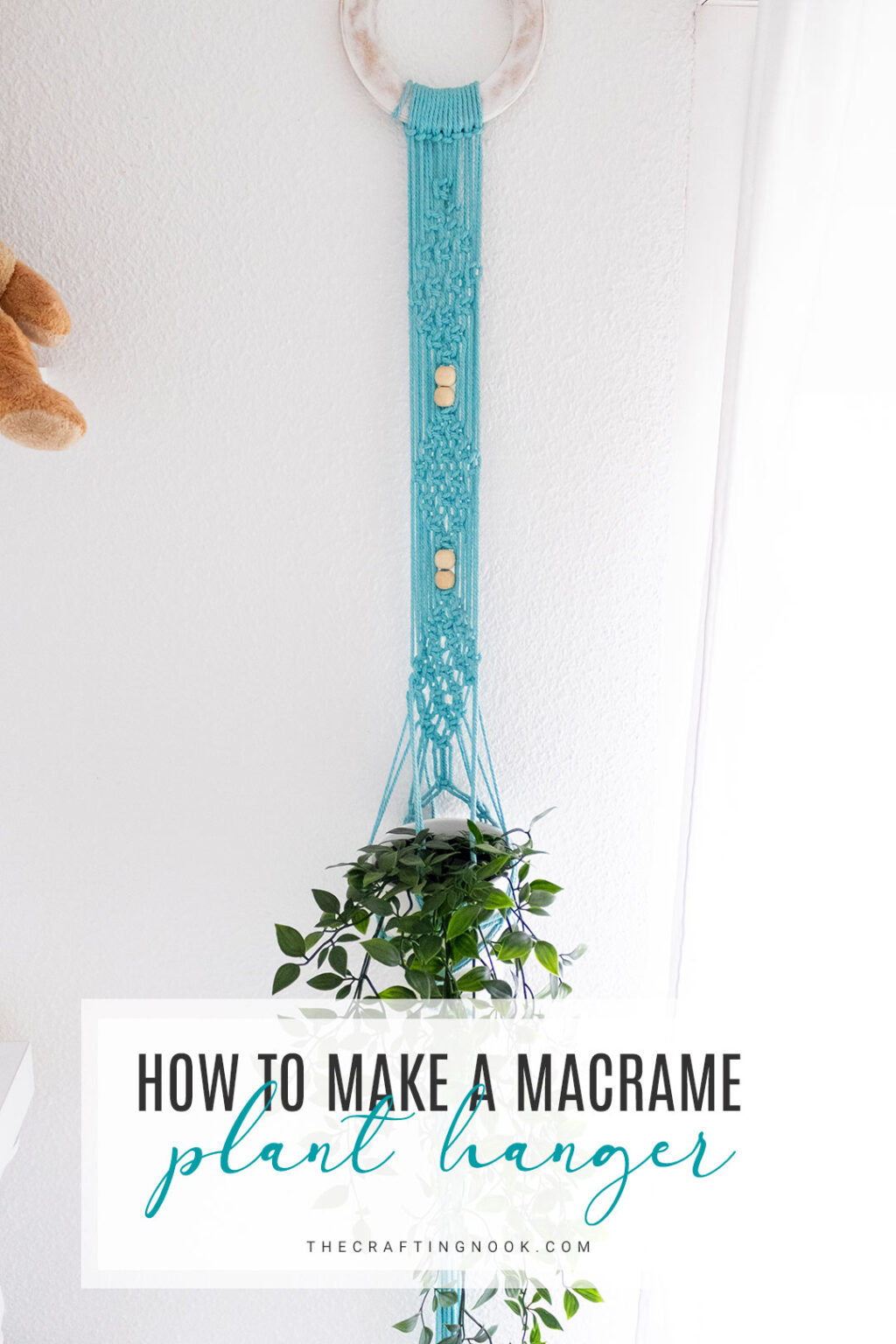DIY Macrame Plant Hanger (Easy Tutorial) The Crafting Nook