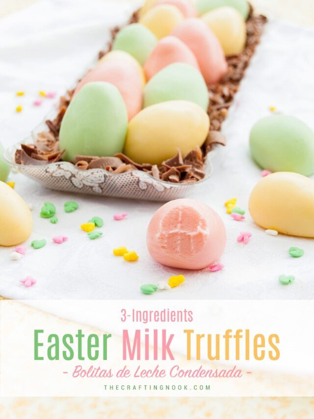 STR 3-Ingredients Easter Condensed Milk Truffles