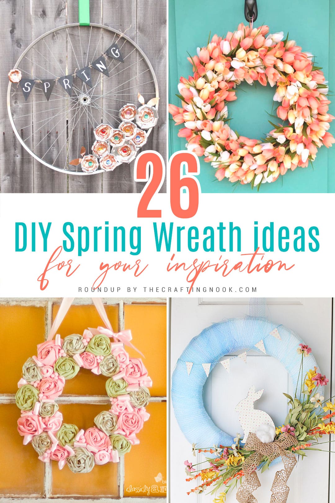 How To Make A Spring Wreath