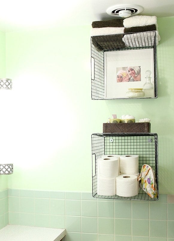 25 Small Bathroom Organizing Ideas - The Crafting Nook