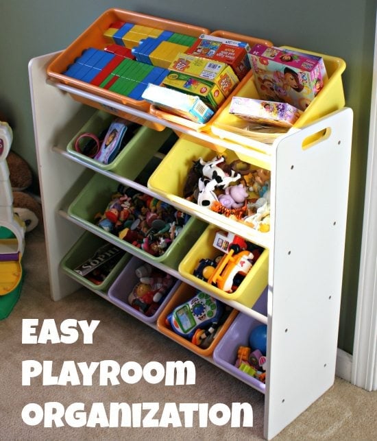 Playroom Organization: 5 Ideas to Make Room for New Toys by Lindsey Blogs