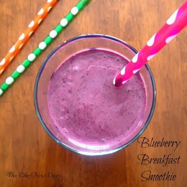 Blueberry Breakfast Smoothie