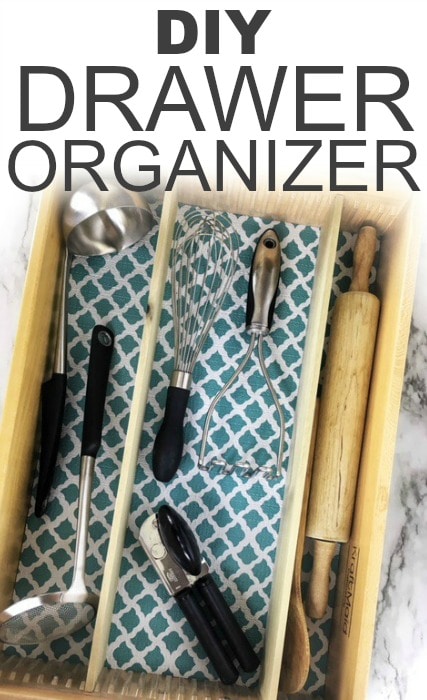 Easy to Make DIY Drawer Organizer by Frugally Blonde