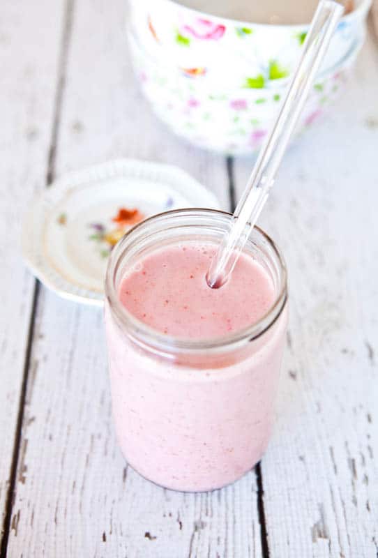 Strawberries and Cream Smoothie