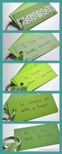 FATHERS DAY CRAFT: KEYCHAIN by The Taylor House