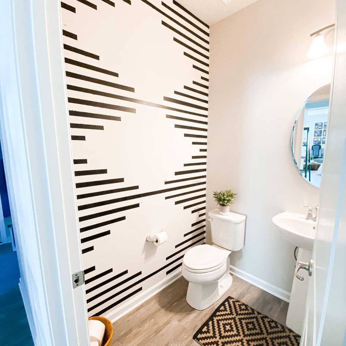 Add Bold Graphic Accent Wall