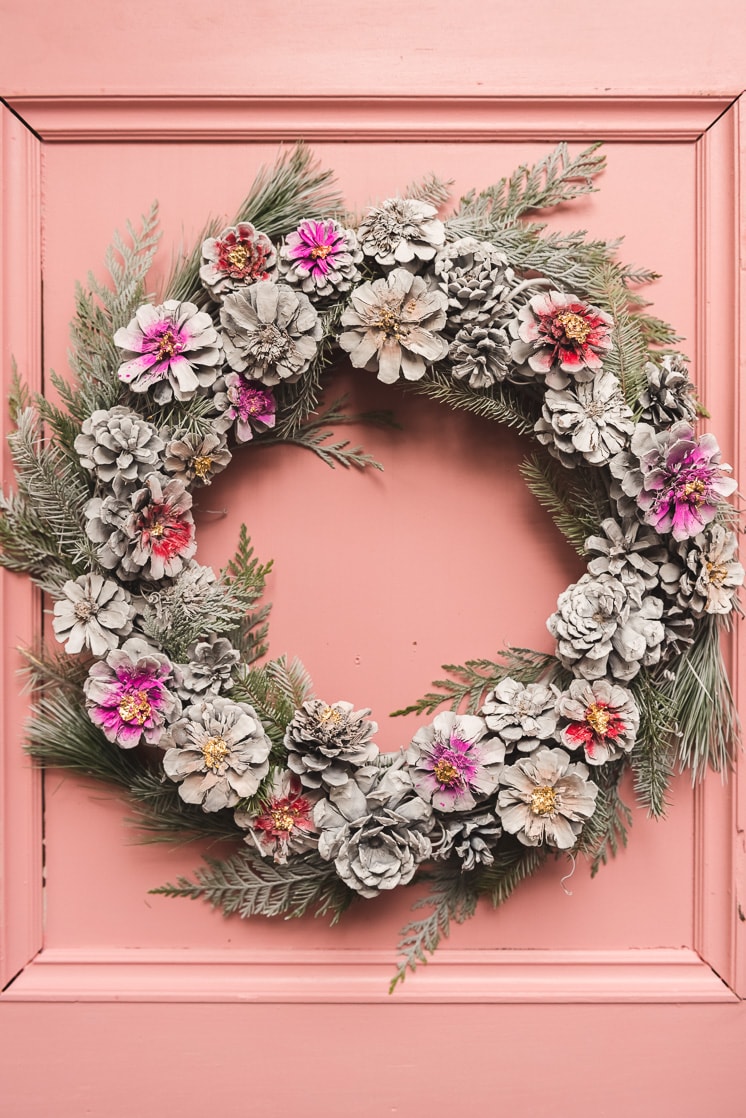 Pine Cone Wreath by The House that Lars Built