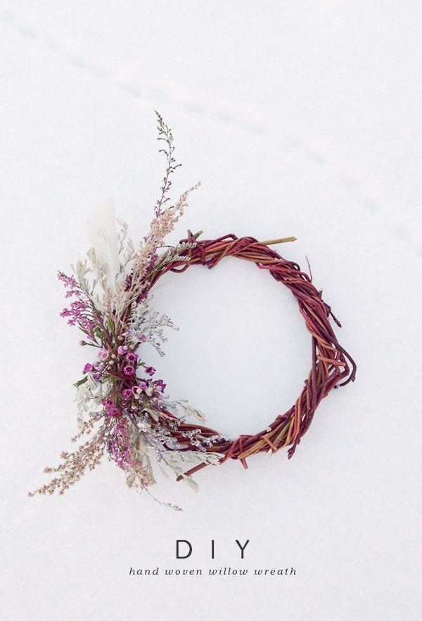 Willow Wreath via Sugar and Charm