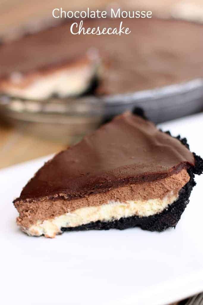 Chocolate Mousse Cheesecake
By Tastes Better from Scratch