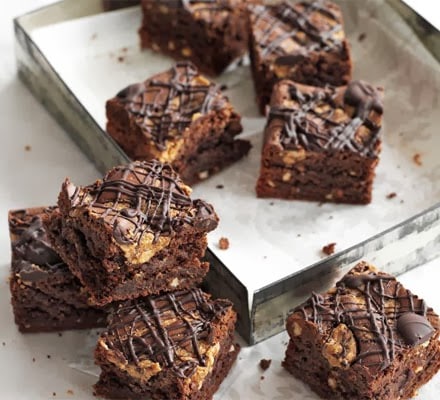 Peanut Butter Brownies