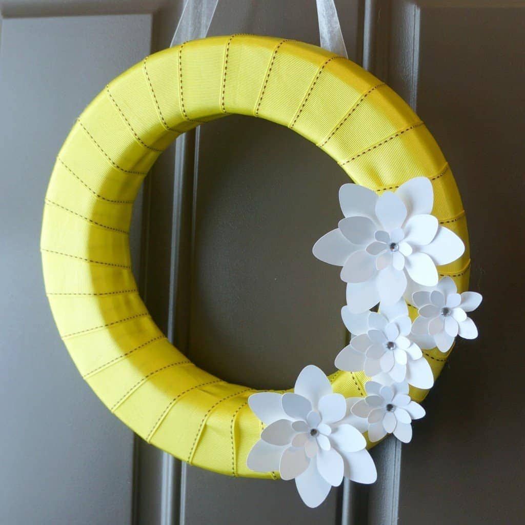 Spring Wreath by Creative Ramblings