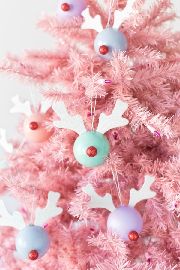 DIY Rudolph Ornaments by Studio DIY