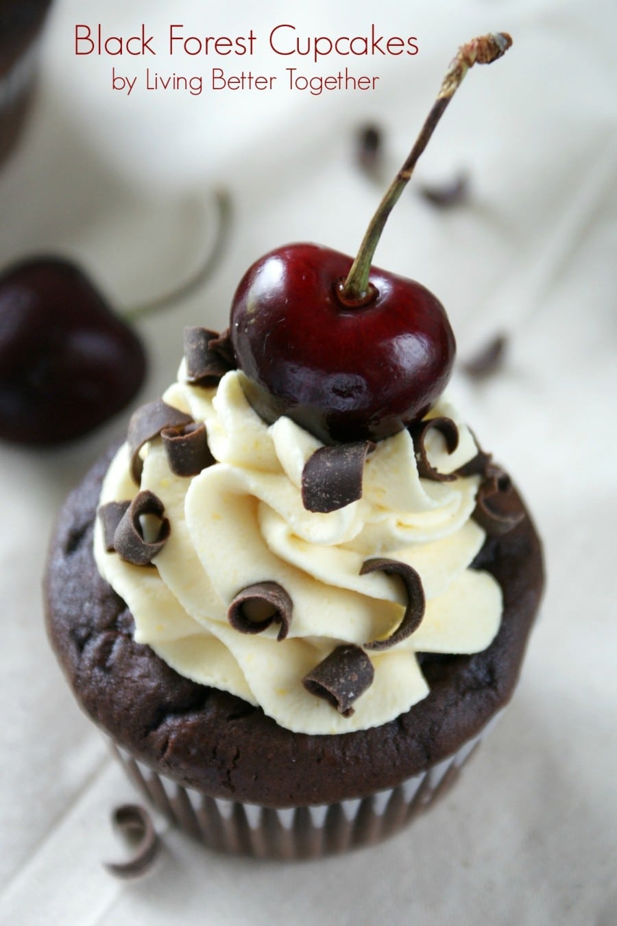 Black Forest Cupcakes by Sugar & Soul