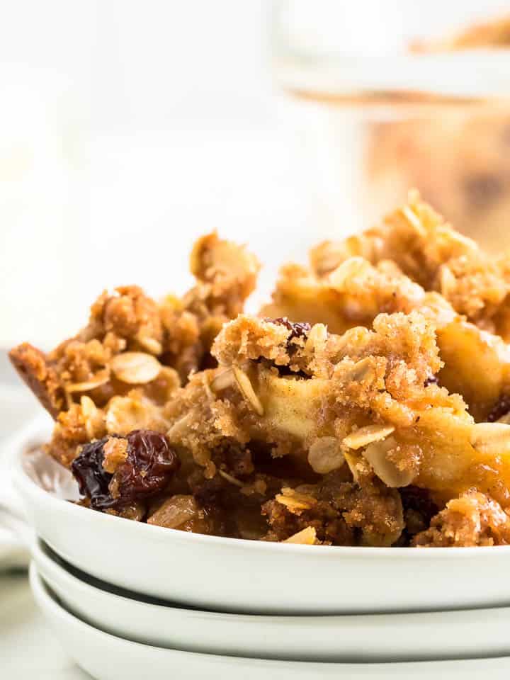 Apple Crisp By Cheerful Cook