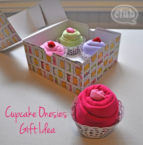 Cupcake Onesie Gift Idea