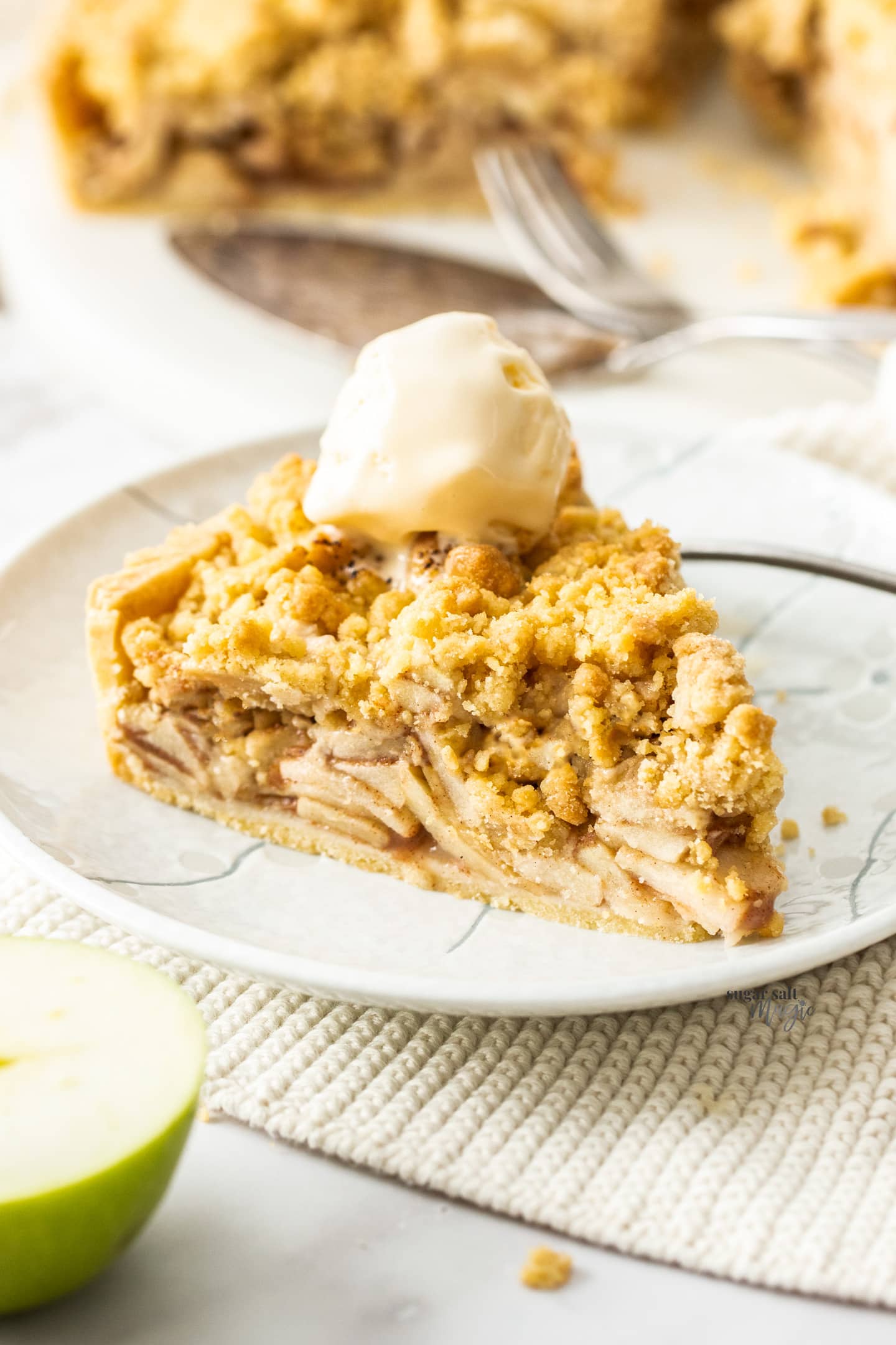 Apple Crumble Tart By Sugar Salt Magic 