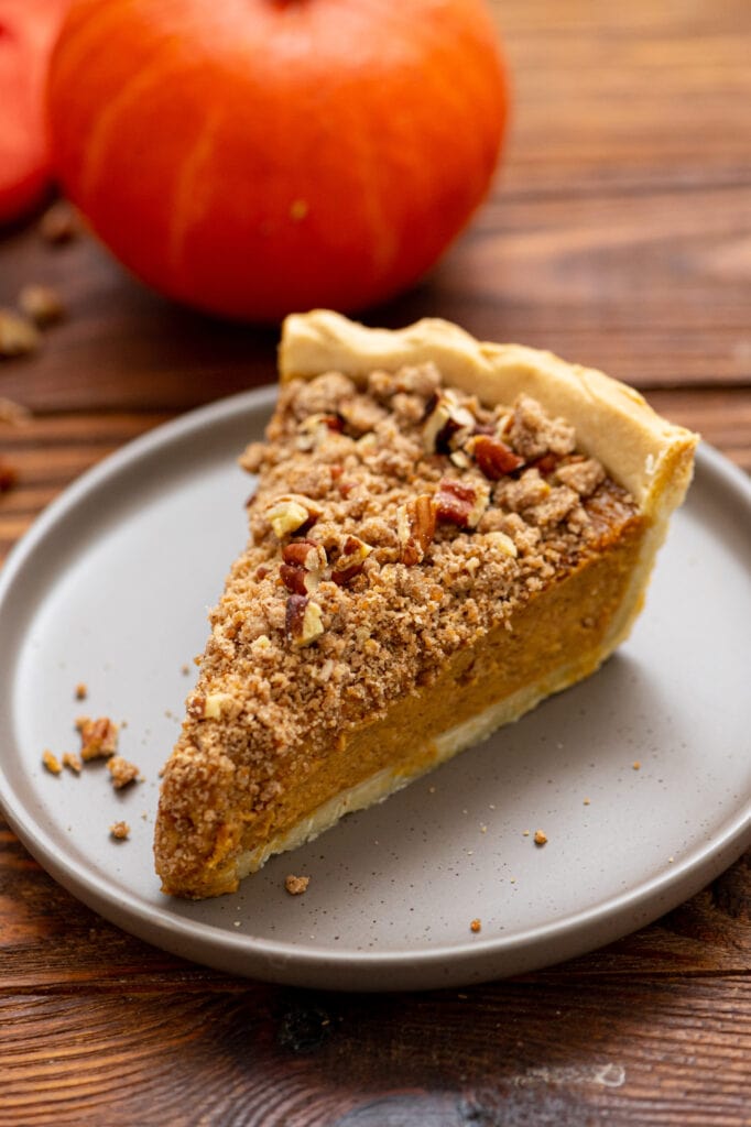 APPLE BUTTER PUMPKIN PIE By The Cookin Chicks