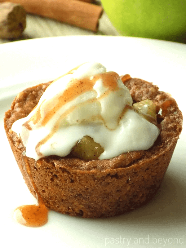 APPLE CRISP COOKIE CUPS By Pastry And Beyond