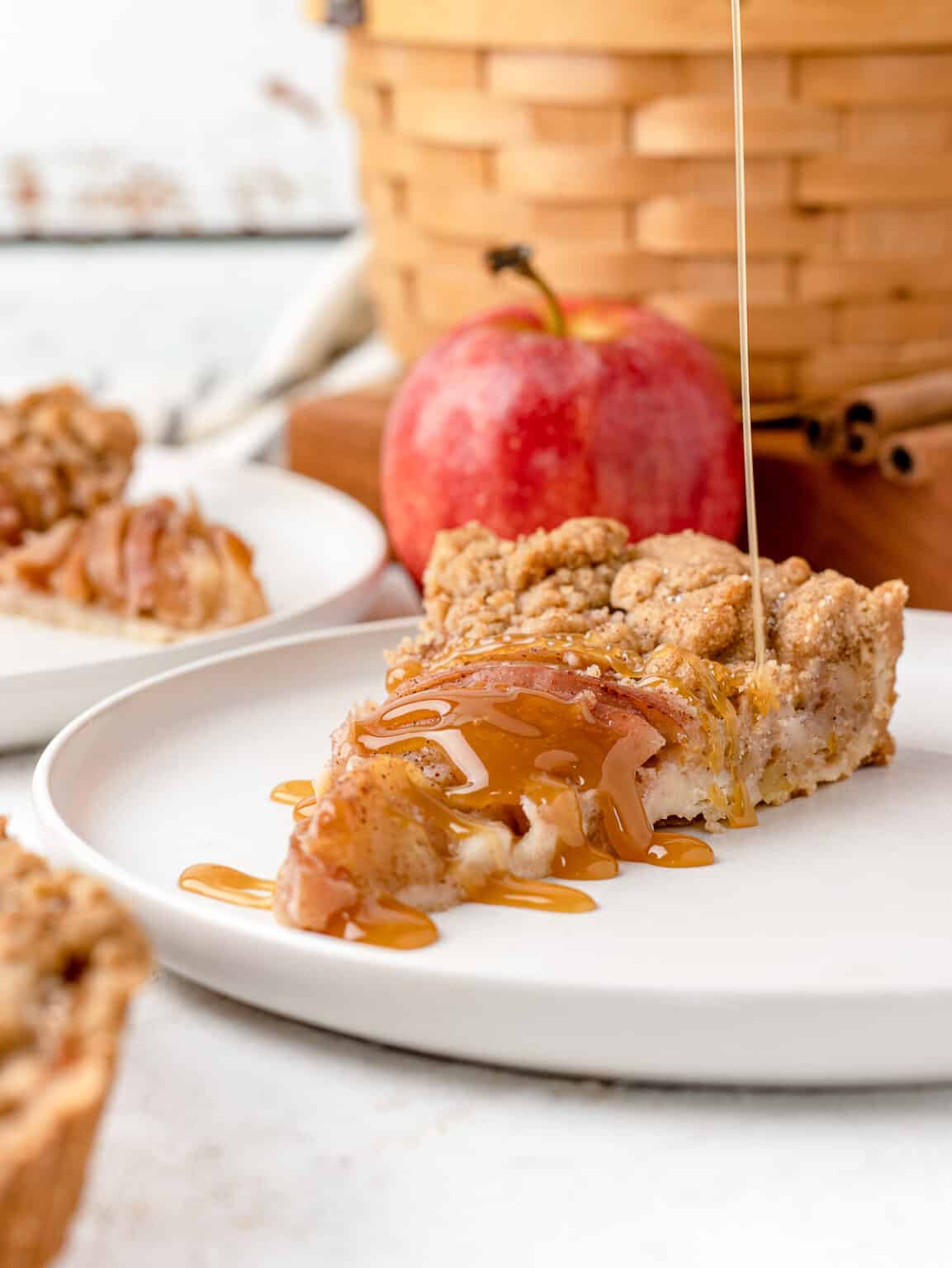 Apple Crumble Tart By Entirely Elizabeth