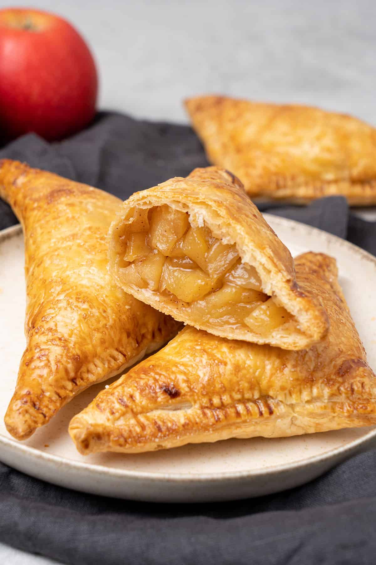 Puff Pastry Apple Turnovers By Spatula Desserts