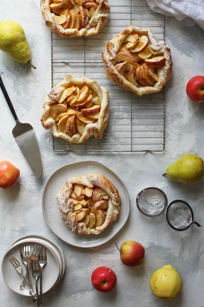 APPLE CROSTATA (GALETTE) WITH PUFF PASTRY By Champagne Tastes 