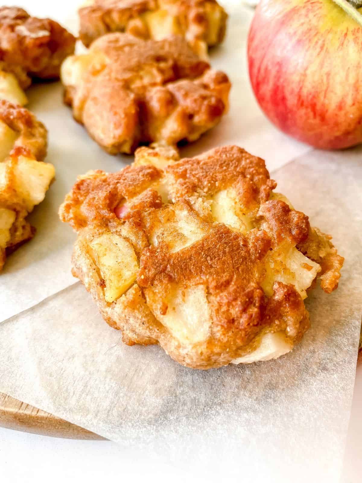 Cardamom Apple Fritters by through the fibro Fog