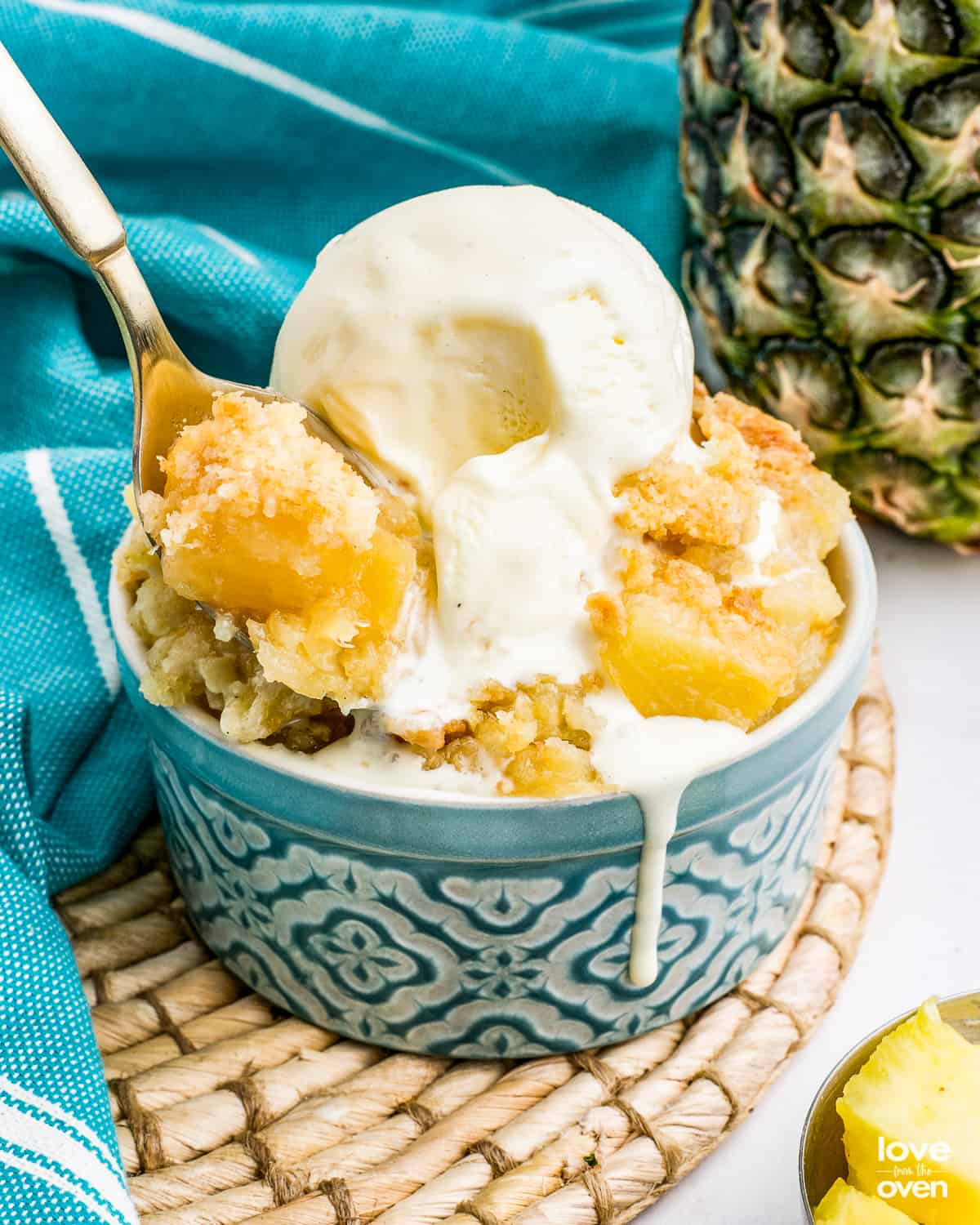 Pineapple Dump Cake By Love From The Oven