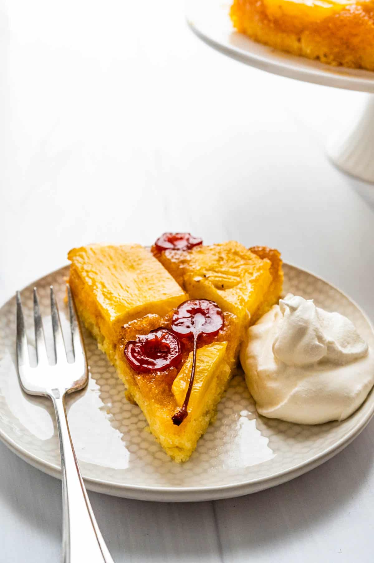 Pineapple Recipe Ideas: Pineapple Upside-Down Cake (with rum) By Garlic and Zest