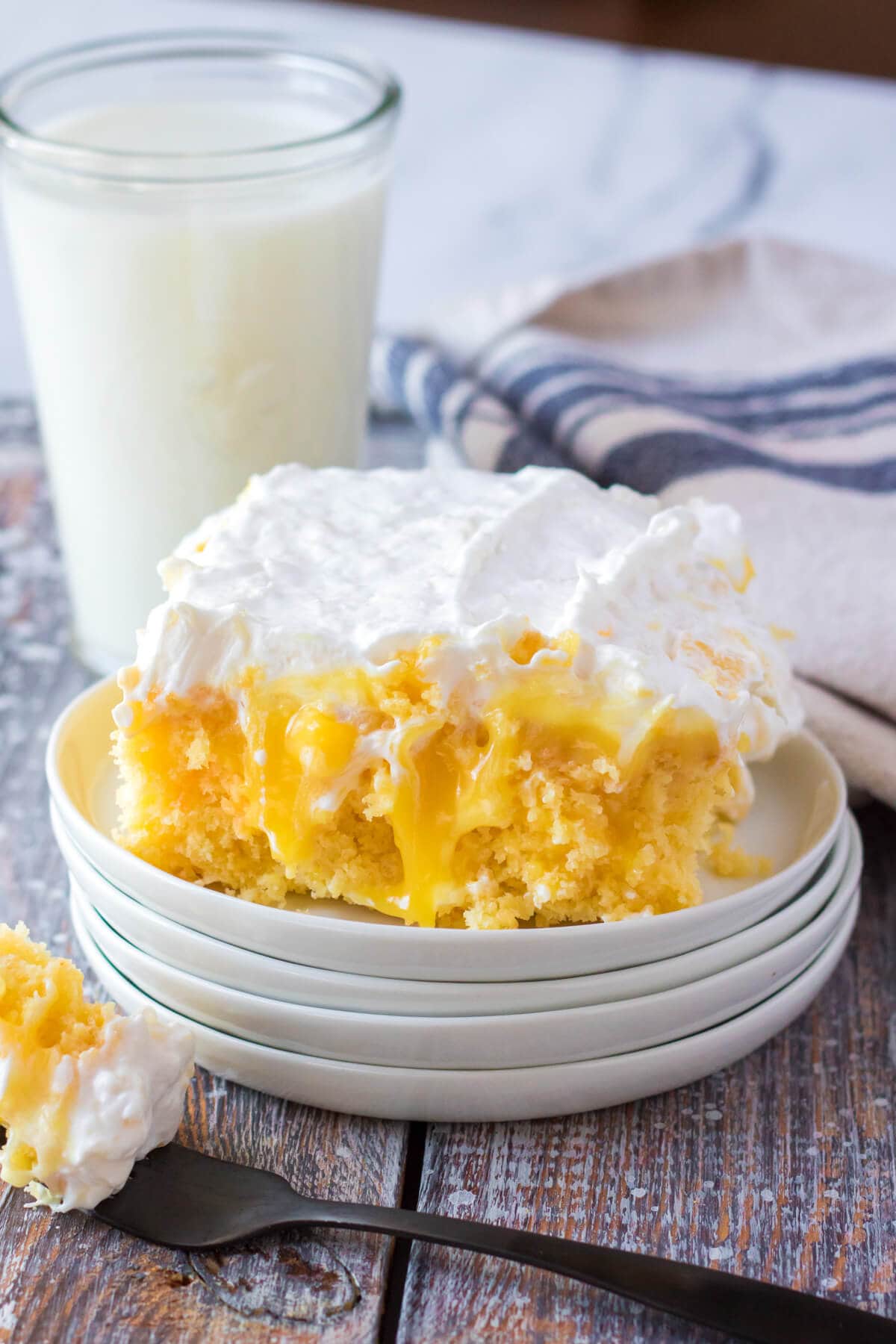 Pineapple Poke Cake By Dish'n the Kitchen