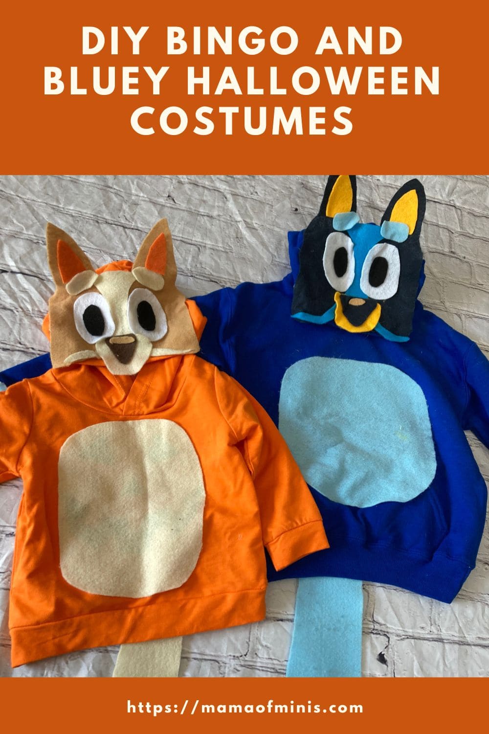 Diy Bluey Costume For Kids by Mama of Minis