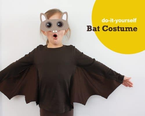 DIY Bat Halloween Costume by Alpha Mom