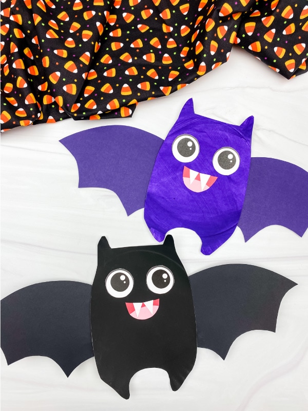 Paper Plate Bat Craft For Kids by Simple Everyday Mom