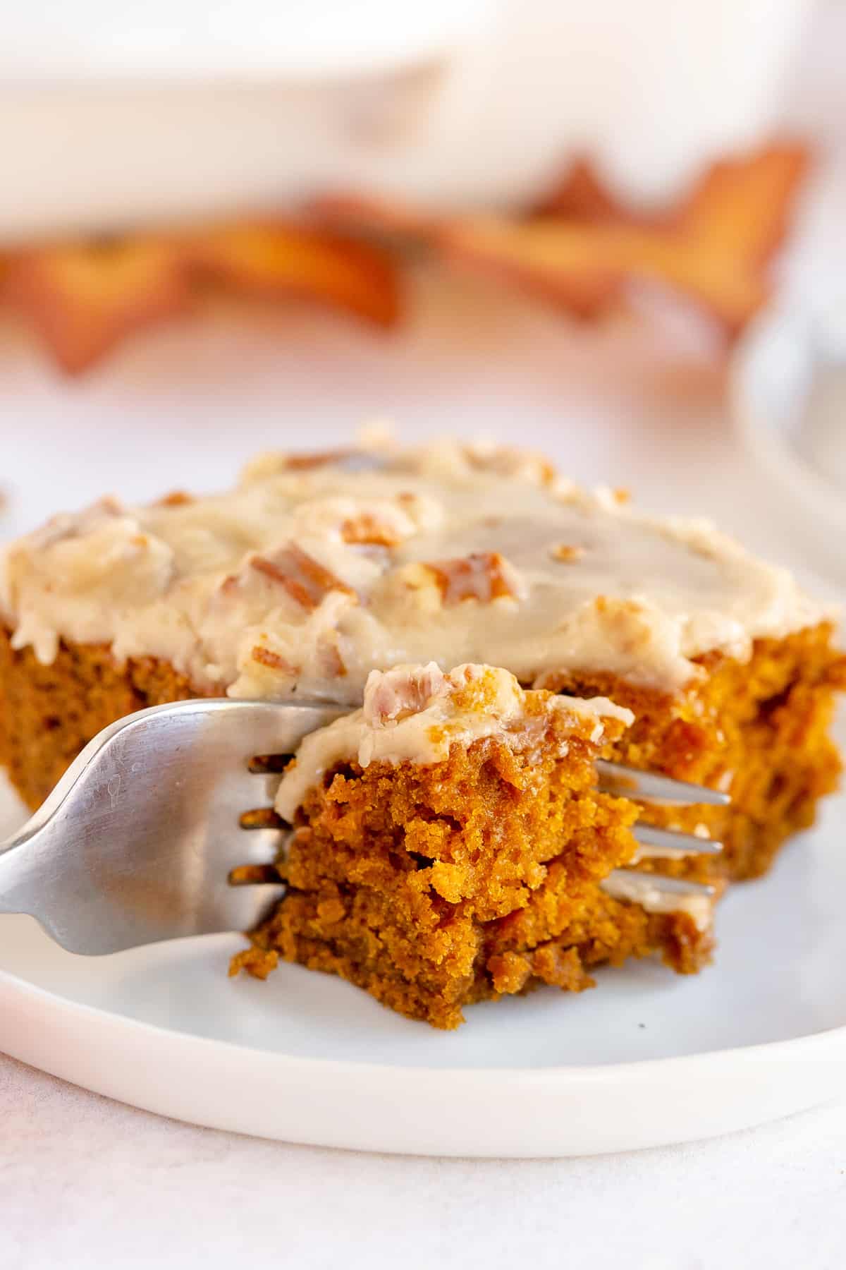 Pumpkin Gingerbread by Valerie's Kitchen