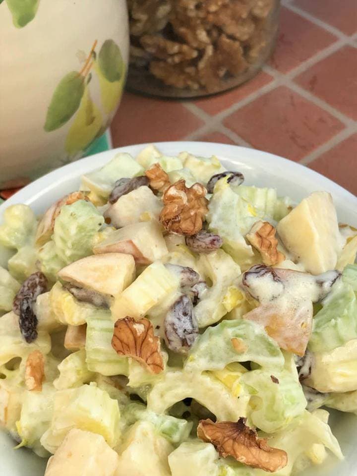 HEALTHY WALDORF SALAD By Cinnamon and Kale