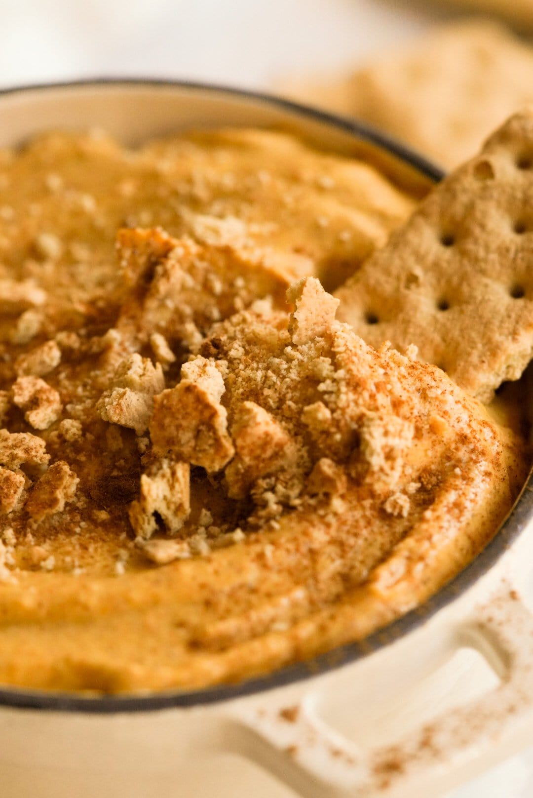 Pumpkin Cream Cheese Dip (Cheesecake Dip!) by Wellness by Kay