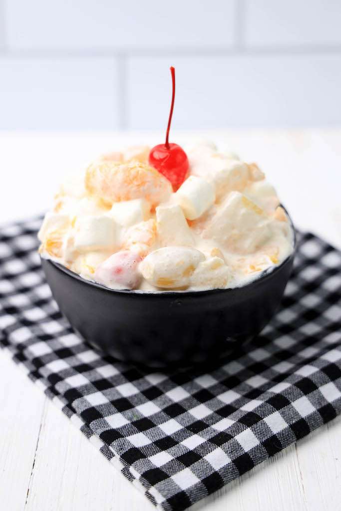 Ambrosia Salad with Cool Whip By Chaos and Wine