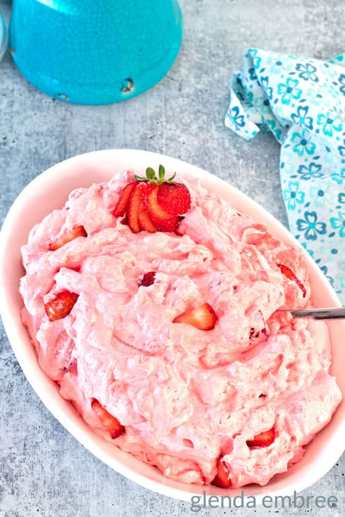 Strawberry Cottage Cheese Salad By Glenda Embree