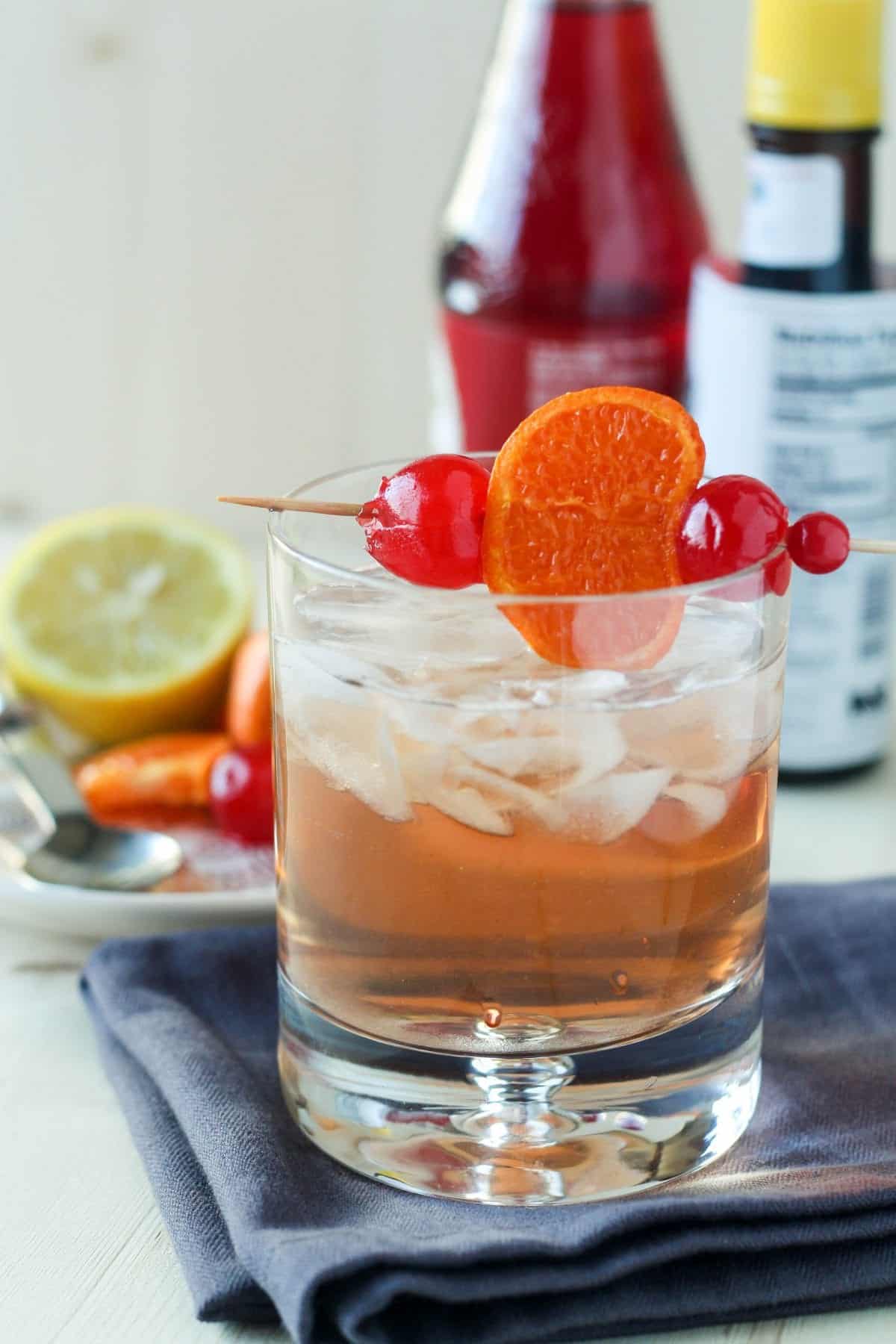 Sweet Old Fashioned Cocktail - Wisconsin Style by Blackberry Bak