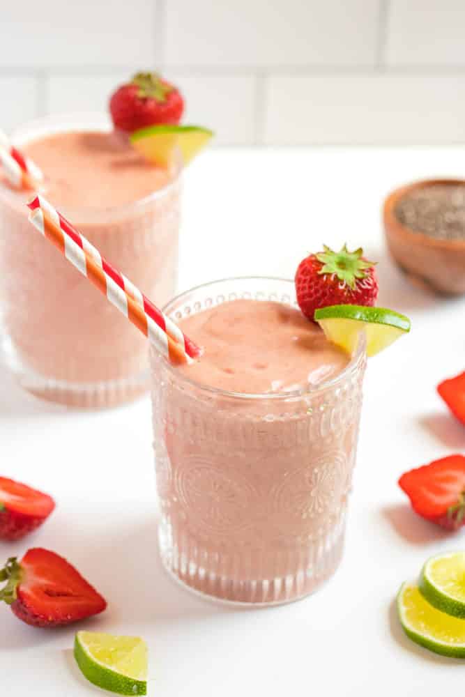 Strawberry Mango Ginger Smoothie
By All we Eat