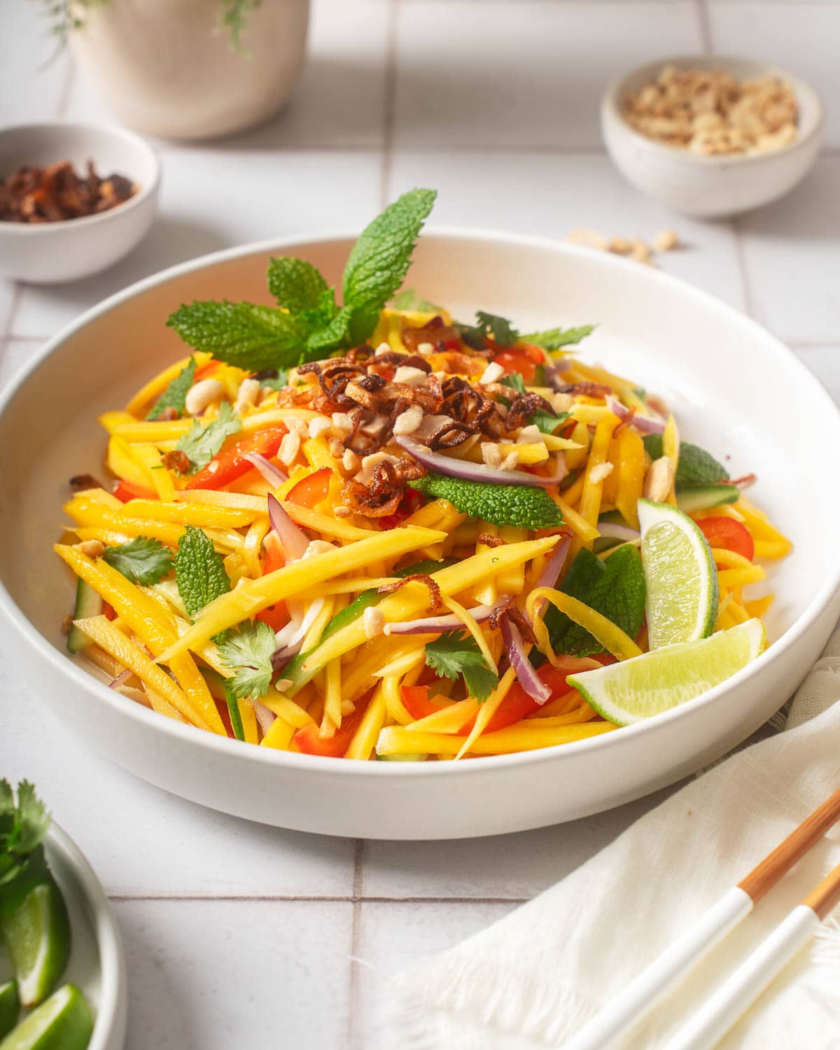 THAI MANGO SALAD By TakesTwoEggs
