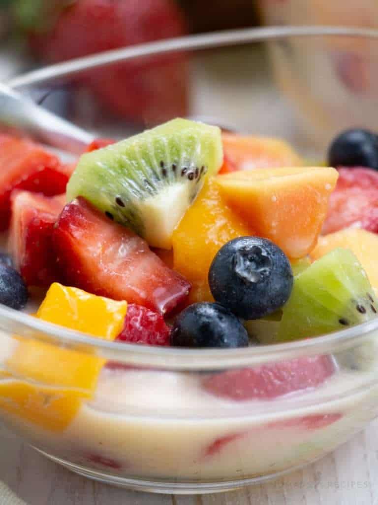 Simple Tropical Fruit Salad By Little Nomads Recipes