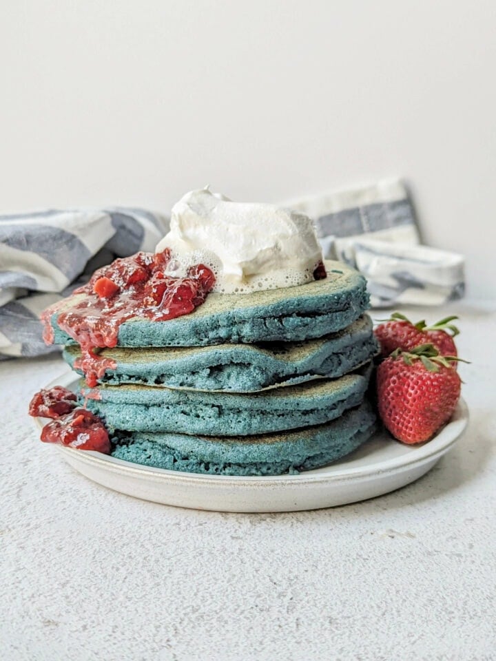 Blue Pancakes By Jamil Ghar