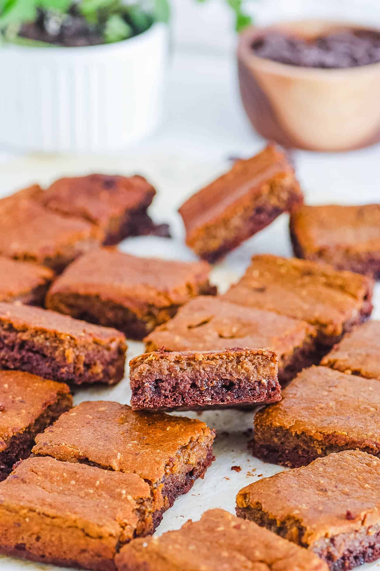 Healthy Pumpkin Brownies by The Picky Eater