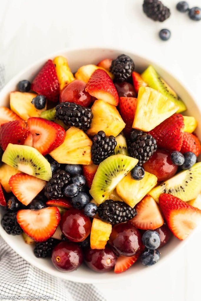 Fruit Salad Recipe By Eating on a Dime
