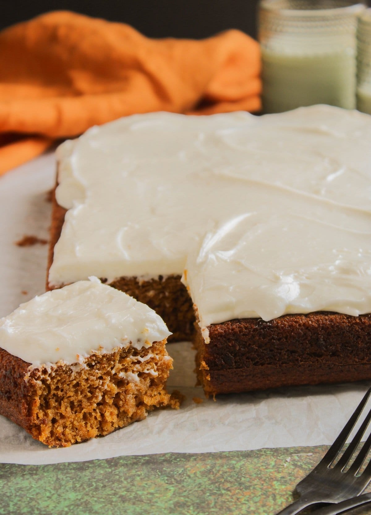 Gluten-free Pumpkin Cake by Grain Free Table