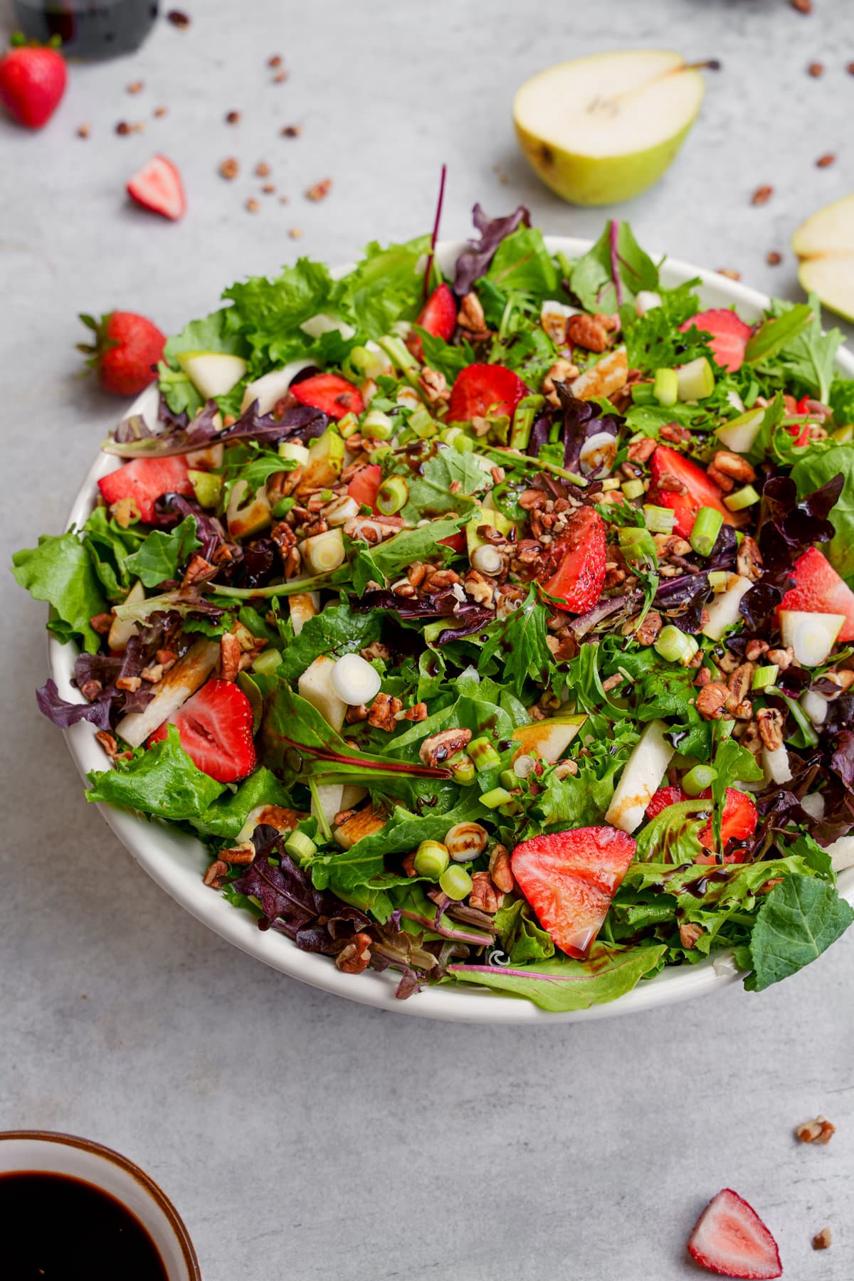 STRAWBERRY JICAMA SALAD By The all Natural Vegan