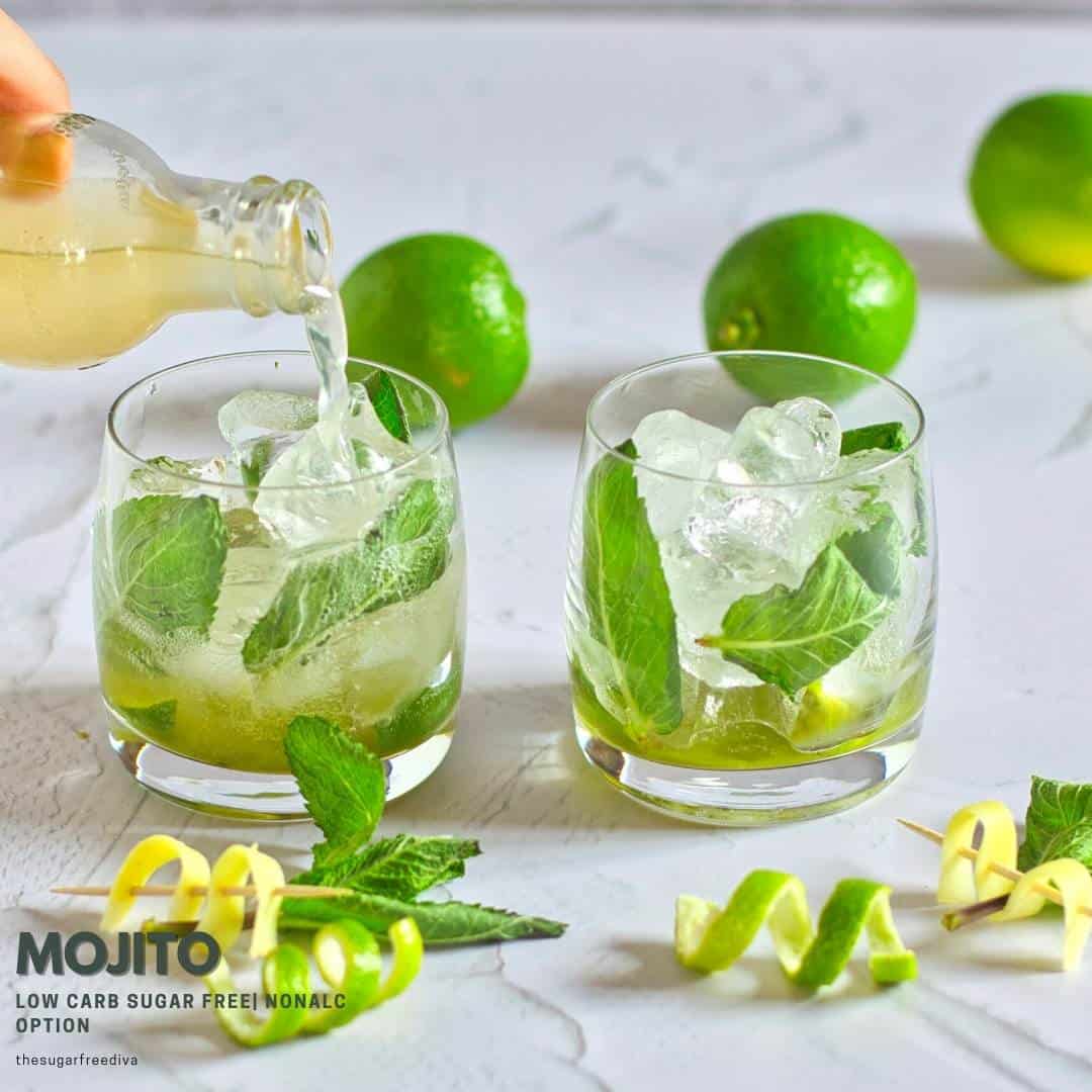 Sugar-Free Low Carb Mojito by The Sugar Free Diva